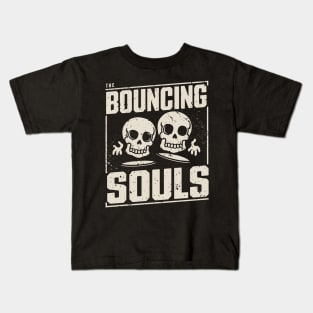 The Bouncing Souls (Dark) Kids T-Shirt